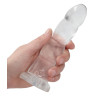Real Rock Crystal Gode Twist Crystal RealRock 16 x 4cm Transparent